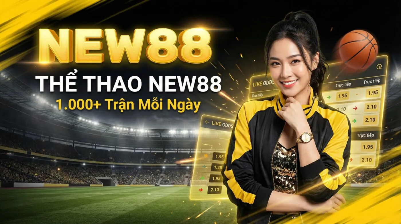 Cá Cược Thể Thao NEW88 1.000 Trận/Ngày